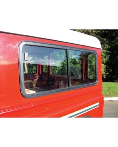 Side Windows (pair) - deluxe with clear glass 