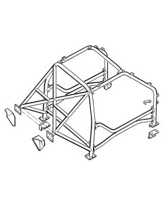 Safety Devices Roll Cage - 14 Point multi-point bolt-in competition internal roll cage for cross door bars - Freelander 1 - NOT ELIGIBLE FOR FREE DELIVERY