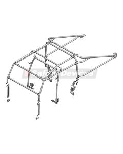 Safety Devices Roll Cage - 8 Point Multi-Point External Bolt-in Roll Cage with Internal B Hoop - see note in text - NOT ELIGIBLE FOR FREE DELIVERY