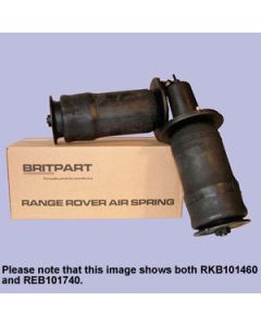 REB101740 Front Air Spring - including 2 clips 