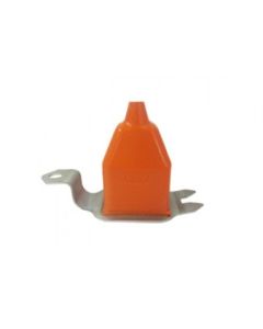 Polybush Front Bump Stop Orange - Extended Height