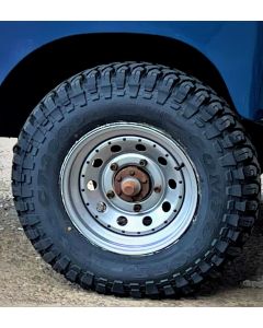 235/85R16 Comforser CF3000 Mud Terrain Tyre Fitted and Balanced on 16x7 Silver Grey Modular Steel Wheel