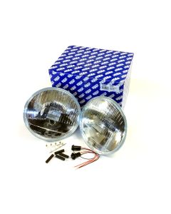 Halogen headlights with sidelights - RHD 