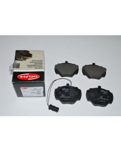 Rear brake pads - with sensor wires - Def 90, Disco 1, Range Rover Classic - Lockheed