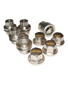 Set of 4 Locking Wheel Nuts for alloy wheels