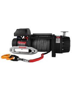 T1000-2200 Severe Duty Winch - Synthetic Rope | 24V