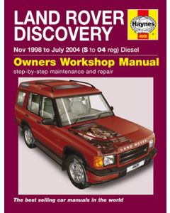 Haynes Workshop Manual - Disco 2 TD5