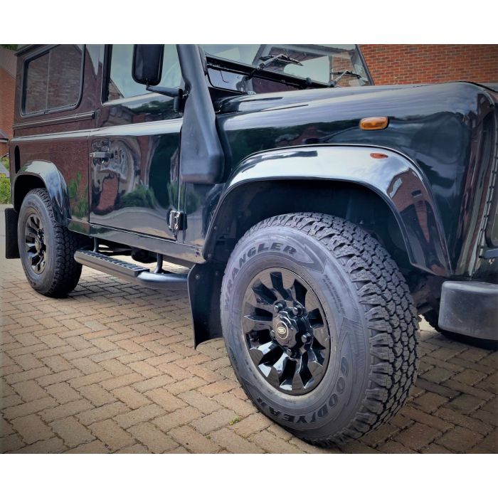 235/85R16 Goodyear Wrangler A/T Tyre Fitted and Balanced on 16x7in Sawtooth  Style Alloy Wheel
