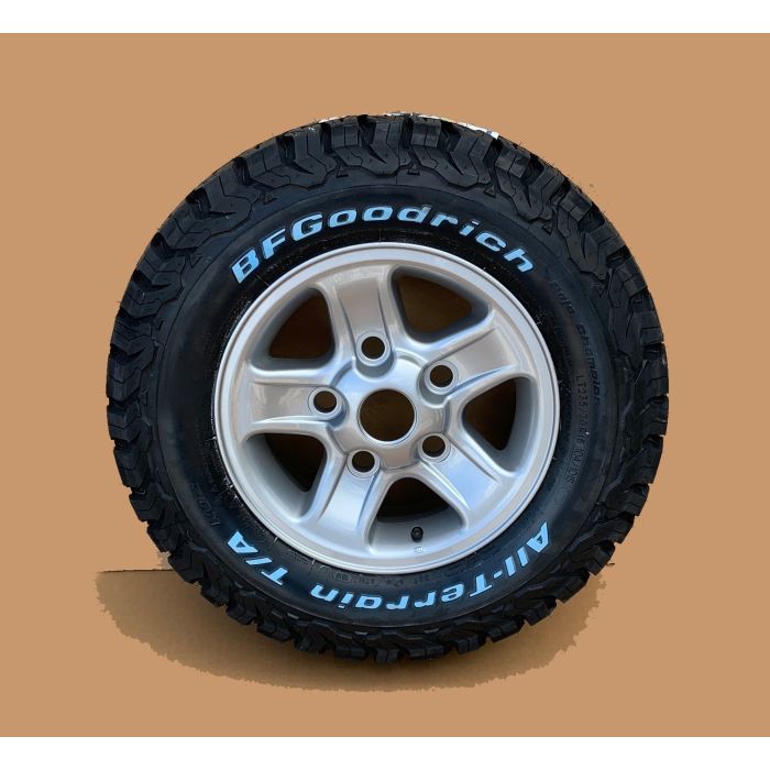 BFGoodrich ALLOY WHEEL LAND ROVER DISCOVERY 16 Inch Rim & 265/75/16 BFGoodrich Tyre 10mm 
