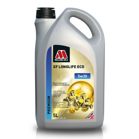 Millers Oils XF Longlife Eco 5W30 High Performance Fully Synthetic Engine  Oil - Paddock Spares